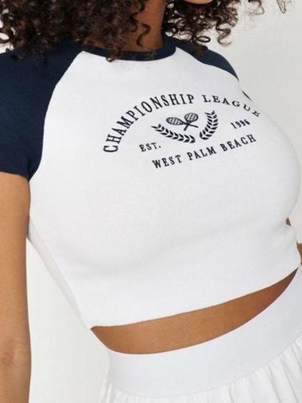 Garage Ribbed Raglan Stormi Tee